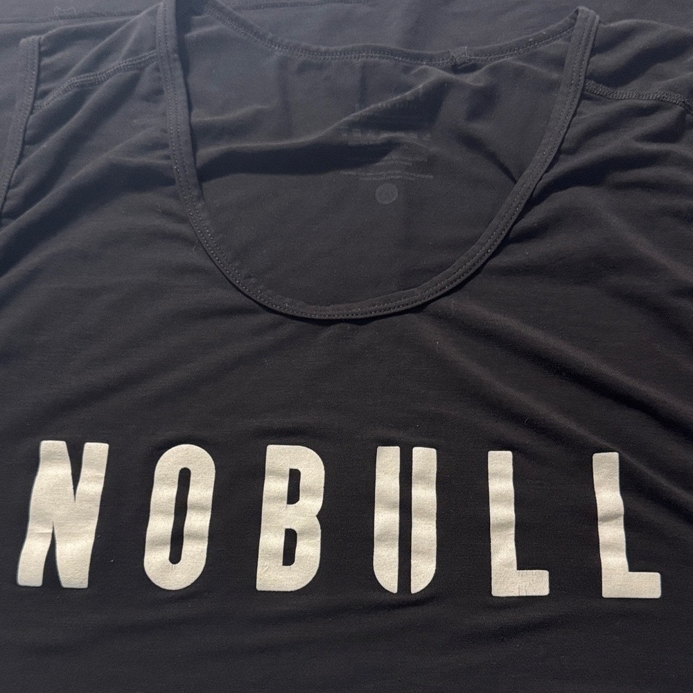 NOBULL Charcoal Tank with‎ White Logo